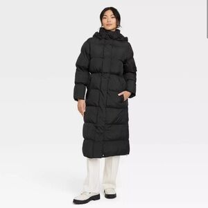 Target Puffer long winter jacket